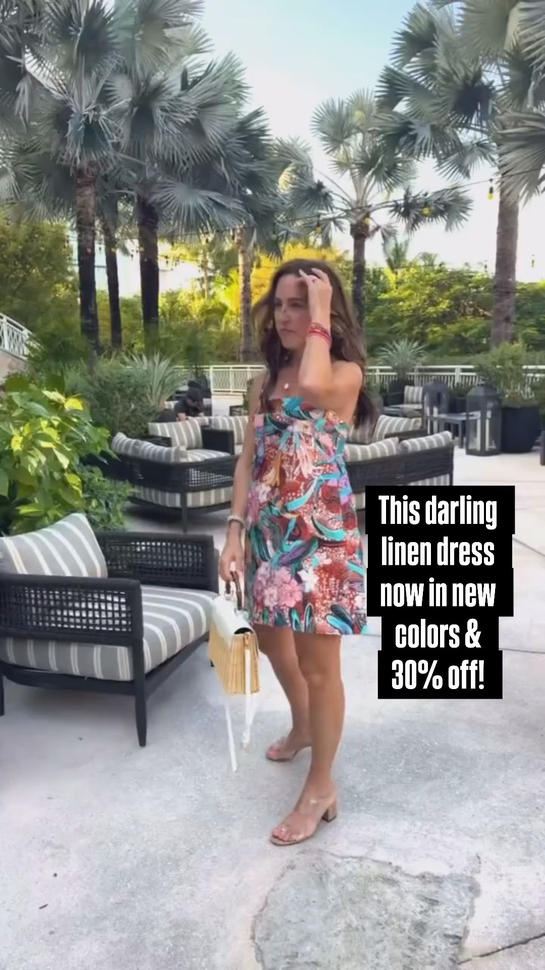 Linen shift dress. Cute back detail. 
New colors/patterns. 
30% off!
Size xs regular here  

#LTKgrwm #LTKSaleAlert #LTKmomlife