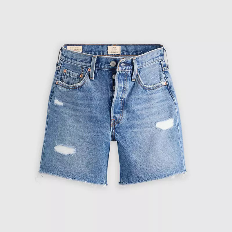 501\u00ae Mid Thigh Women's Shorts | Levi's US