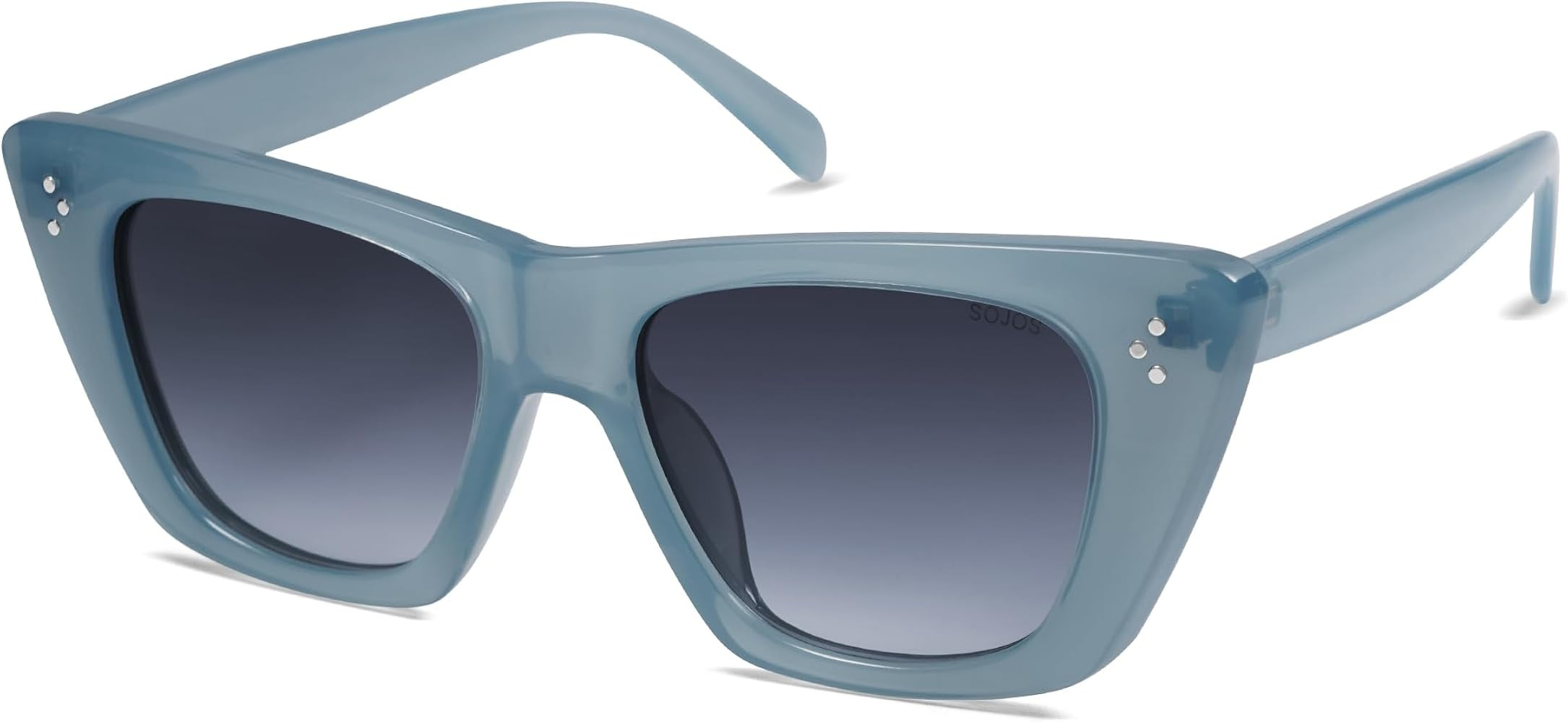 SOJOS Retro Trendy Cat Eye Polarized Sunglasses for Women Cute Stylish UV400 Sunnies SJ2199 | Amazon (US)