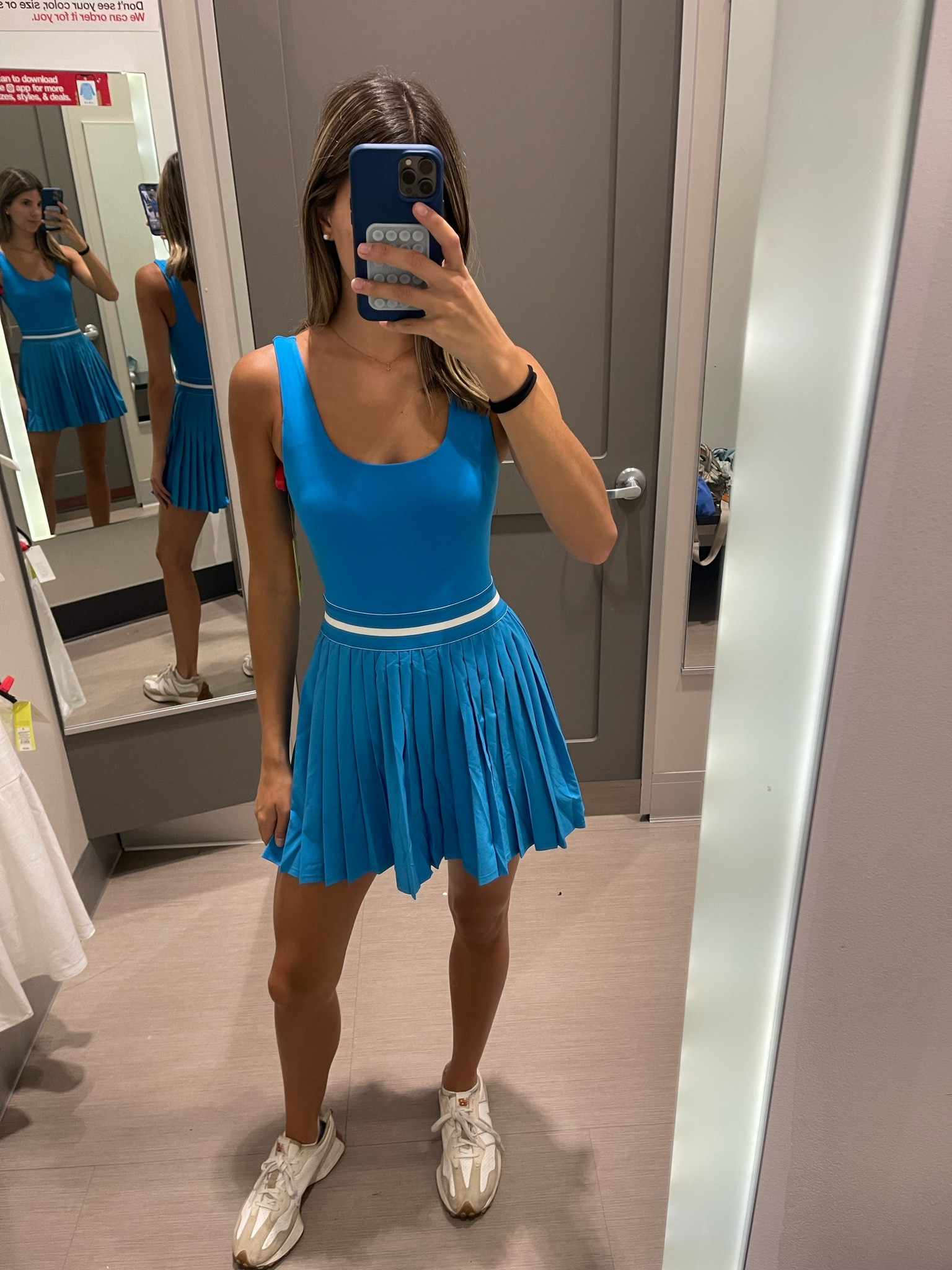 Target All in Motion tennis dress
This blue color is adorable 🩵
Comes in black & white also
Wearing size XS
I am 5”7


#LTKfitness #LTKfindsunder50 #LTKstyletip