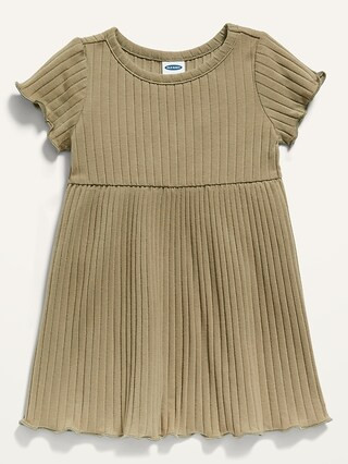 Short-Sleeve Rib-Knit Dress for Baby | Old Navy (US)