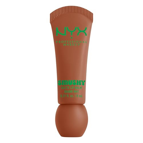 NYX PROFESSIONAL MAKEUP Smushy Matte Lip Balm, Tinted Lip Moisturizer with Soft, Matte Finish - Soft Smile (Soft Nude) | Amazon (US)