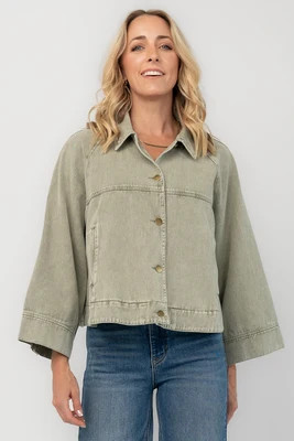 Hutch Light Weight Jacket | Dusty Olive | Baltic Born