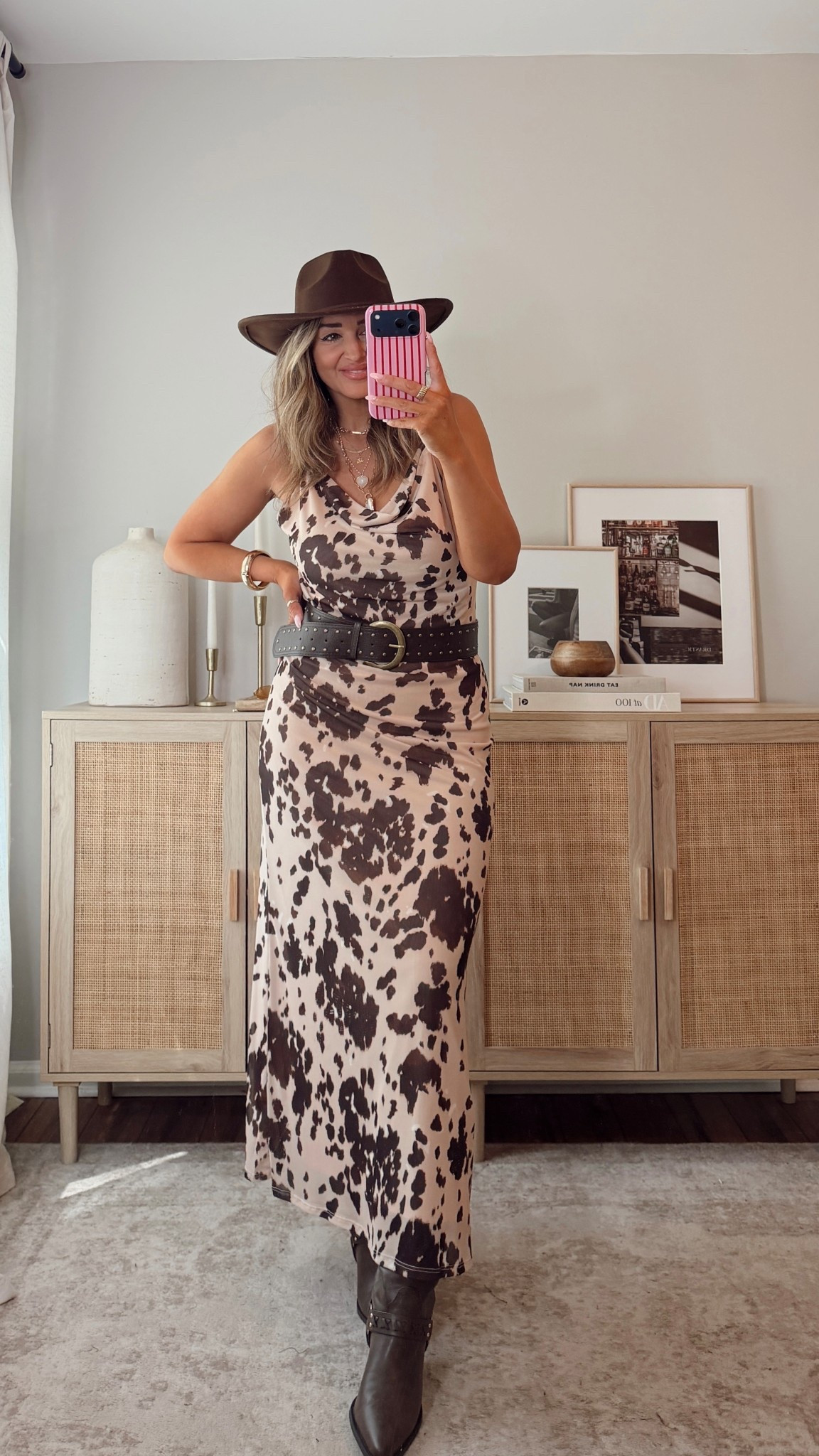 35% off with LEANN35 if expired use LEANN30 this dress is so fun and flattering— perfect for your next festival/concert! i’m in a size M. vici, western outfit, soft western romance 

#LTKFestival #LTKootd