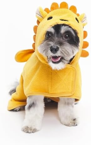 Barkbox Dog Bathrobe Fast Drying with Hook and Loop Closure & Wrap Tie Snuggle, Cute Dogs Clothes... | Amazon (US)