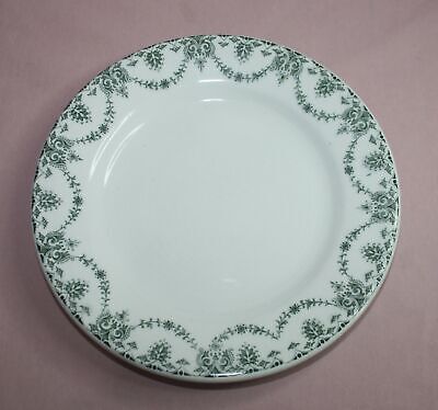 BRIDGWOOD & SON GREEN TRANSFERWARE PLATE 8" RESTAURANT WARE LONDON & WINNIPEG  | eBay | eBay US