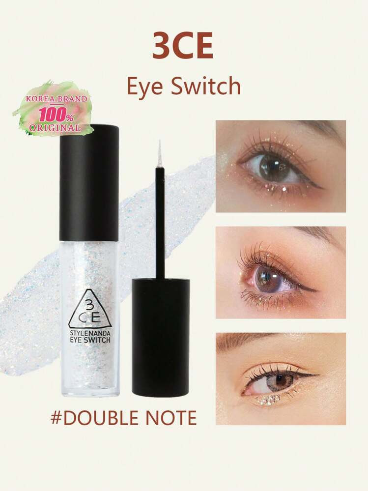 3CE Eye Switch #DOUBLE NOTE, Liquid Eyeshadow, Gel Formula, High-Impact Multi-Dimensional Finish,... | SHEIN