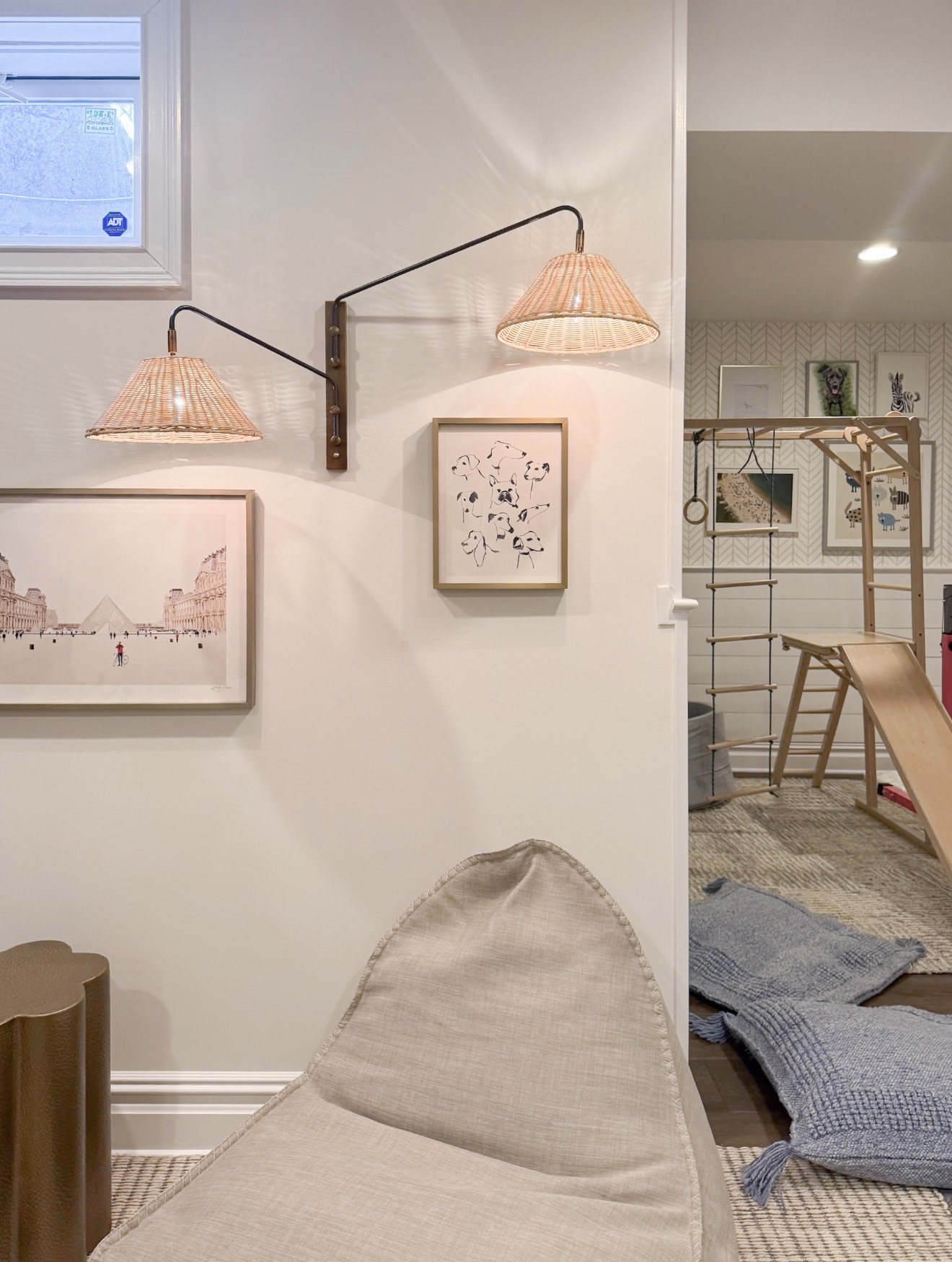 The playroom is one of my favorite parts because it feels calm and cohesive, not chaotic. Everything is soft, neutral, and made for real life.

kids playroom ideas, neutral playroom decor, basement play area, cozy kids space, family home design, playroom organization, soft neutral interiors, modern kids room, functional family spaces, playroom styling ideas, home decor for families, girlonthehudson

#LTKHome #LTKKids