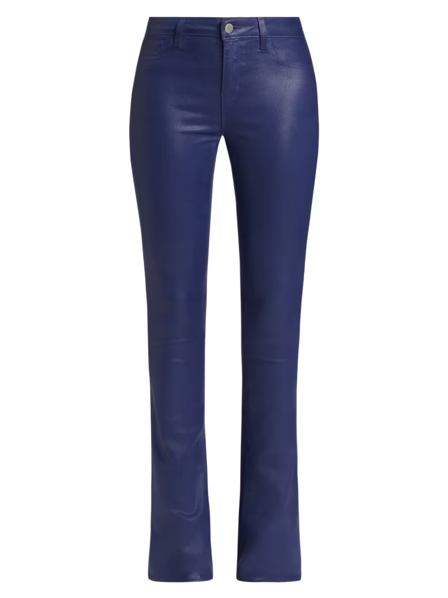 Selma Coated Denim Bootcut Jeans | Saks Fifth Avenue
