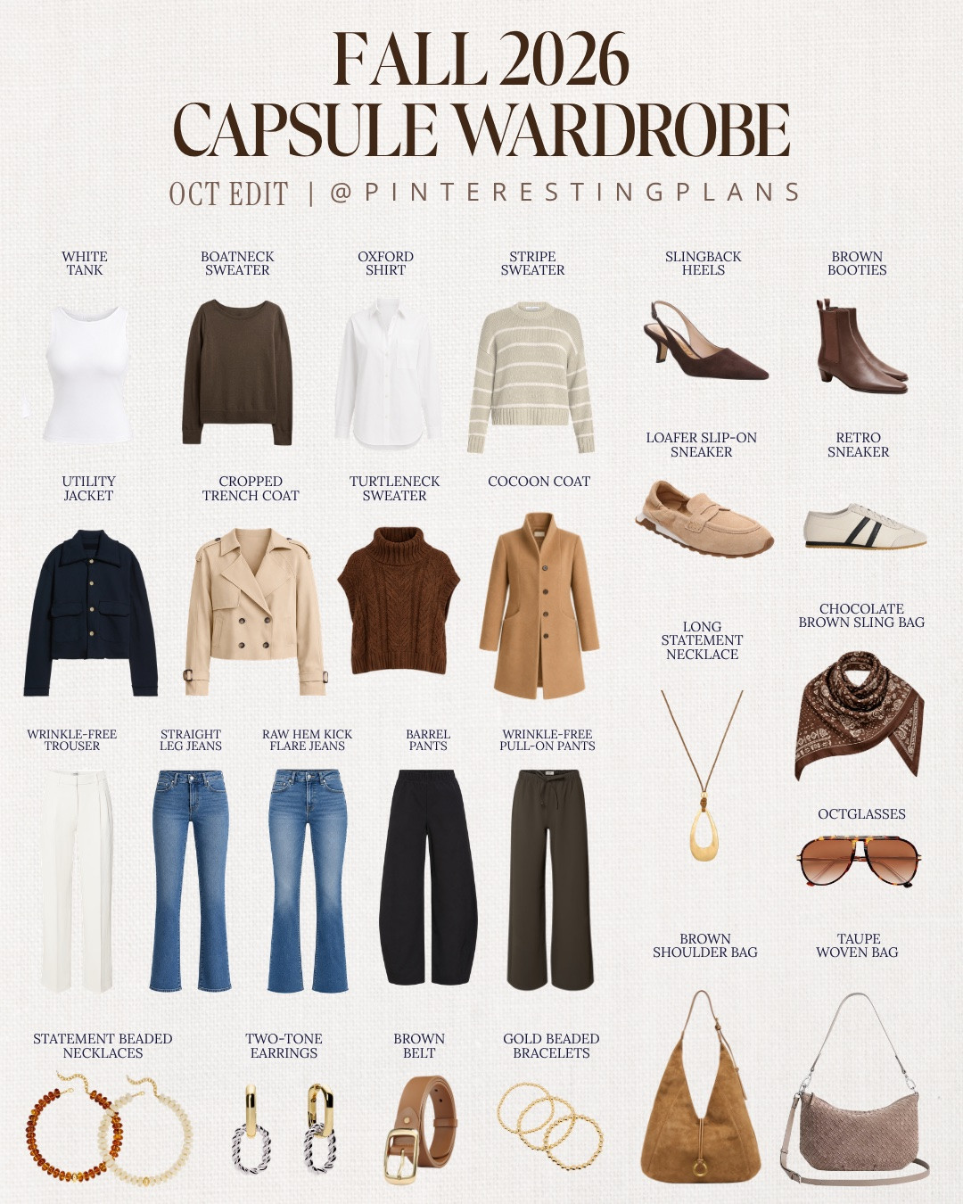 The October edit of my fall capsule wardrobe is here! I'm keeping most of my September pieces and swapping in a few warmer layers, updated denim styles, and boots as we move into fall. The goal is to get more outfits out of fewer pieces without starting over every month.

Details on the blog 👉🏻 pinterestingplans.com/fall-capsule-wardrobe

#LTKOver40 #LTKSeasonal #LTKTall