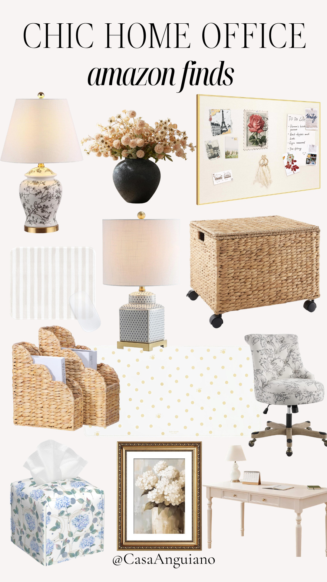 chic home office decor from Amazon! 

 #LTKHome