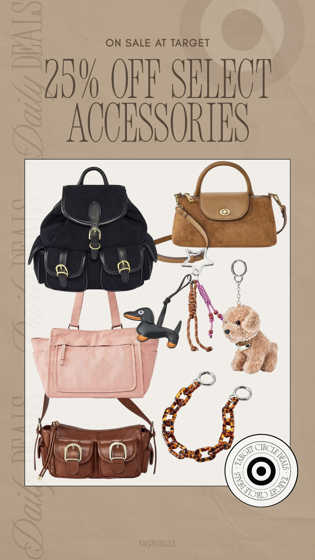 The easiest way to make your outfits feel new again - select accessories are 25% off at Target this week! Shop bags, jewelry, sunglasses and finishing touches that instantly elevate a simple look.
wedding guest dress summer, teacher outfits, country concert outfits, back to school outfits, date night outfits, vacation outfits beach, business casual workwear, summer outfits over 40, travel outfits, summer dresses 

 #LTKgrwm #LTKootd #LTKSeasonal