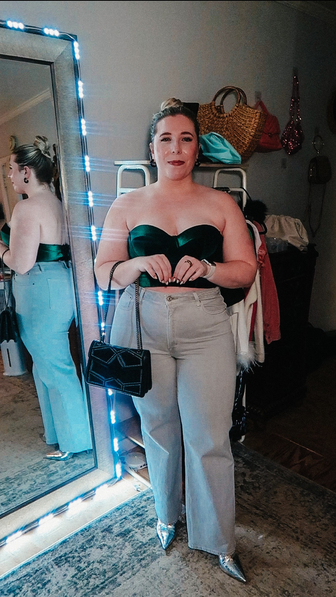 Metallic boots are back 

#LTKfindsunder100 #LTKmidsize #LTKshoecrush