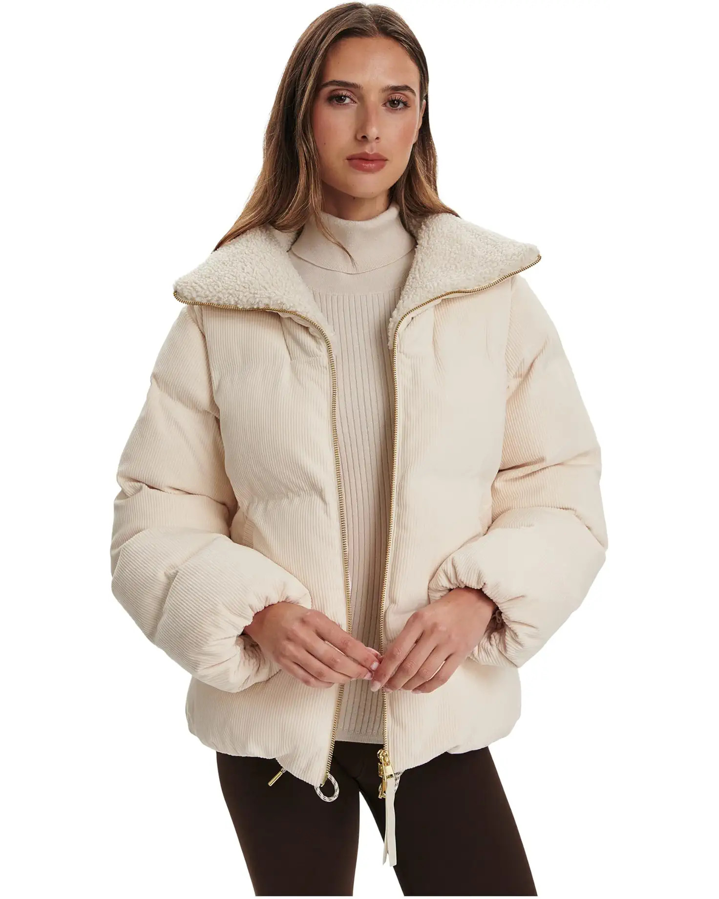 Brackley Cord Puffer Jacket | Zappos