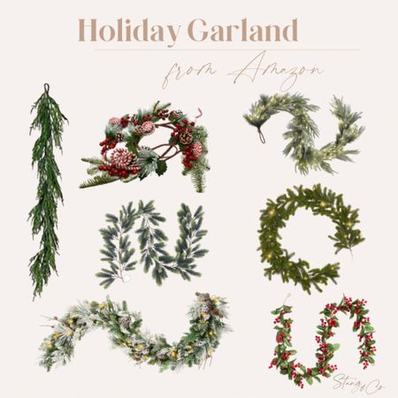 Holiday garland roundup! So many styles to choose from, including lighted garland, garland with berries, and flocked garland. 

Christmas garland, holiday decor, mantel decor, Christmas decorations 

#LTKHoliday #LTKstyletip #LTKfindsunder50