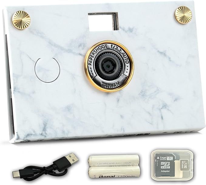Paper Shoot Camera - 18MP Compact Digital Papershoot Camera Gift for Kid with Four Filters, 10 Se... | Amazon (US)