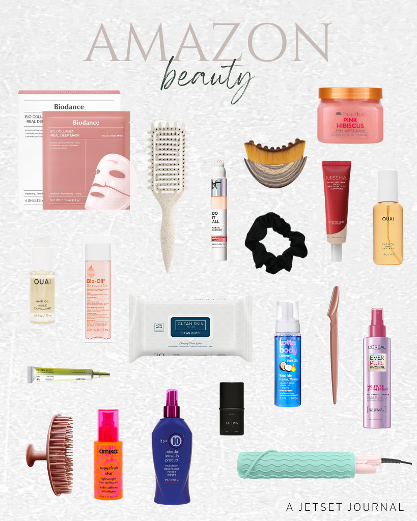 These Amazon Beauty Finds are selling fast! For your hair, L'Oréal Paris’ Leave-in Conditioner and OUAI Wave Spray are perfect! I also found this silicone heat-resistant mat for your hair irons and curlers when styling. BIODANCE’s Bio-Collagen mask and MISSHA M Perfect Cover BB Cream are also bestsellers this week, together with a couple more awesome finds in this collection.

#LTKSeasonal #LTKSaleAlert #LTKTravel
 

 