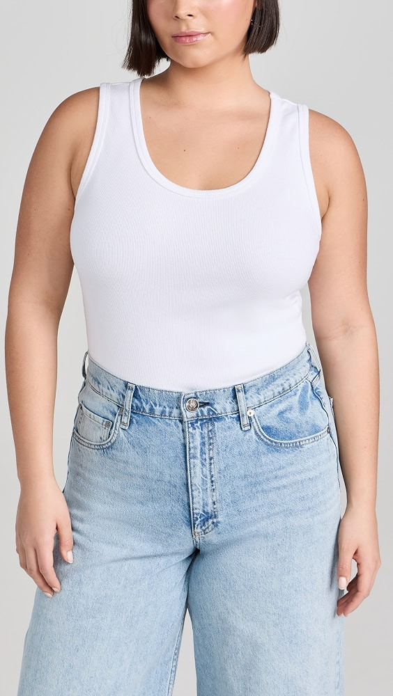 Blondie Structured Rib Bra Friendly Tank | Shopbop