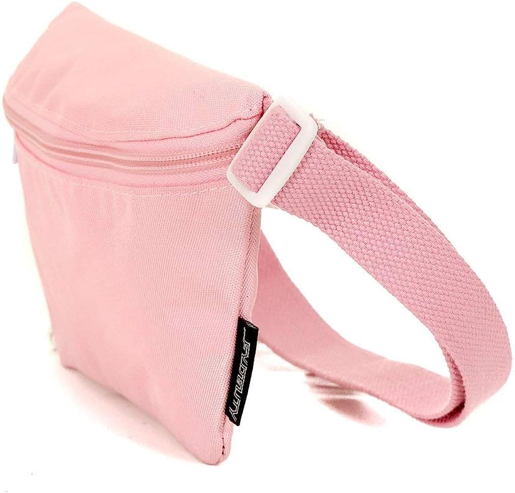 FYDELITY-Fanny Pack|Women|Cute Crossbody Sling Belt Bag Waist Packs|PASTEL Pink | Amazon (US)