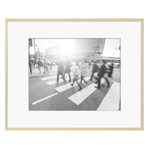 Thin Metal Matted Gallery Frame Gold - Project 62™ | Target
