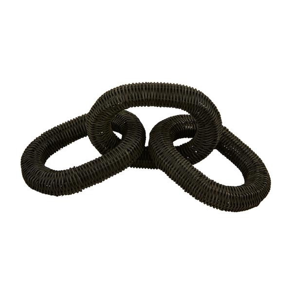 Black Rattan Links | Mud Pie