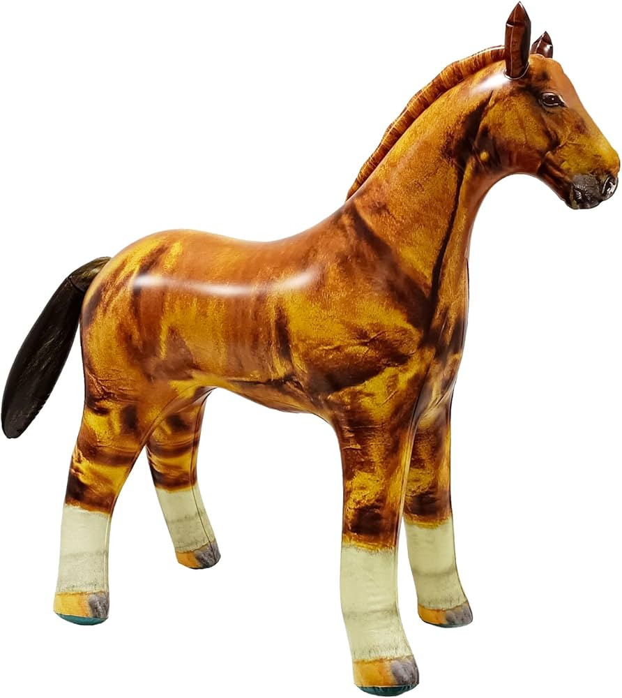 Jet Creations Inflatable Horse 38" Long Great for Pool Party Decoration, Birthday Kids and Adult ... | Amazon (US)