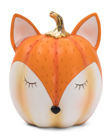 7in Fox Pumpkin Decor | Marshalls