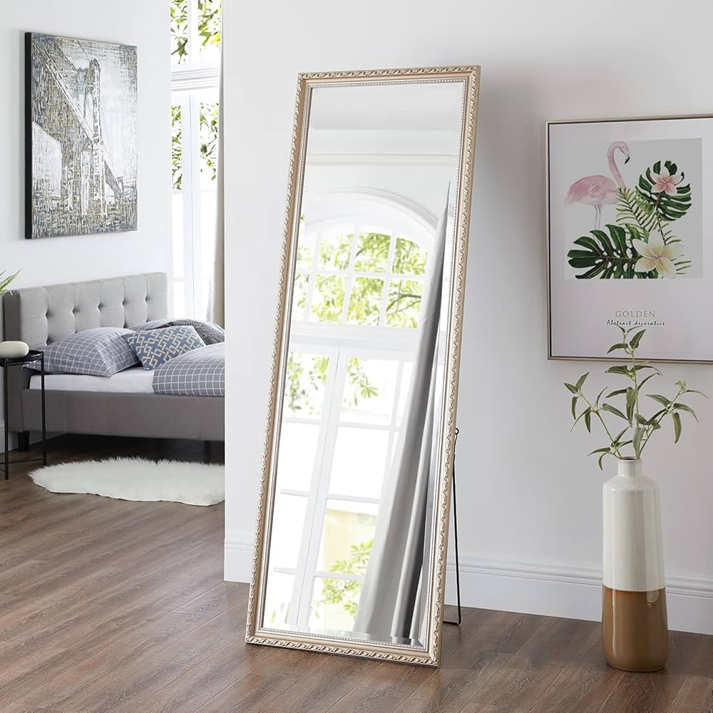 Naomi Home Diana Ornamental Full Length Mirror, Large Freestanding Floor/Wall Mirror, Full Body D... | Amazon (US)
