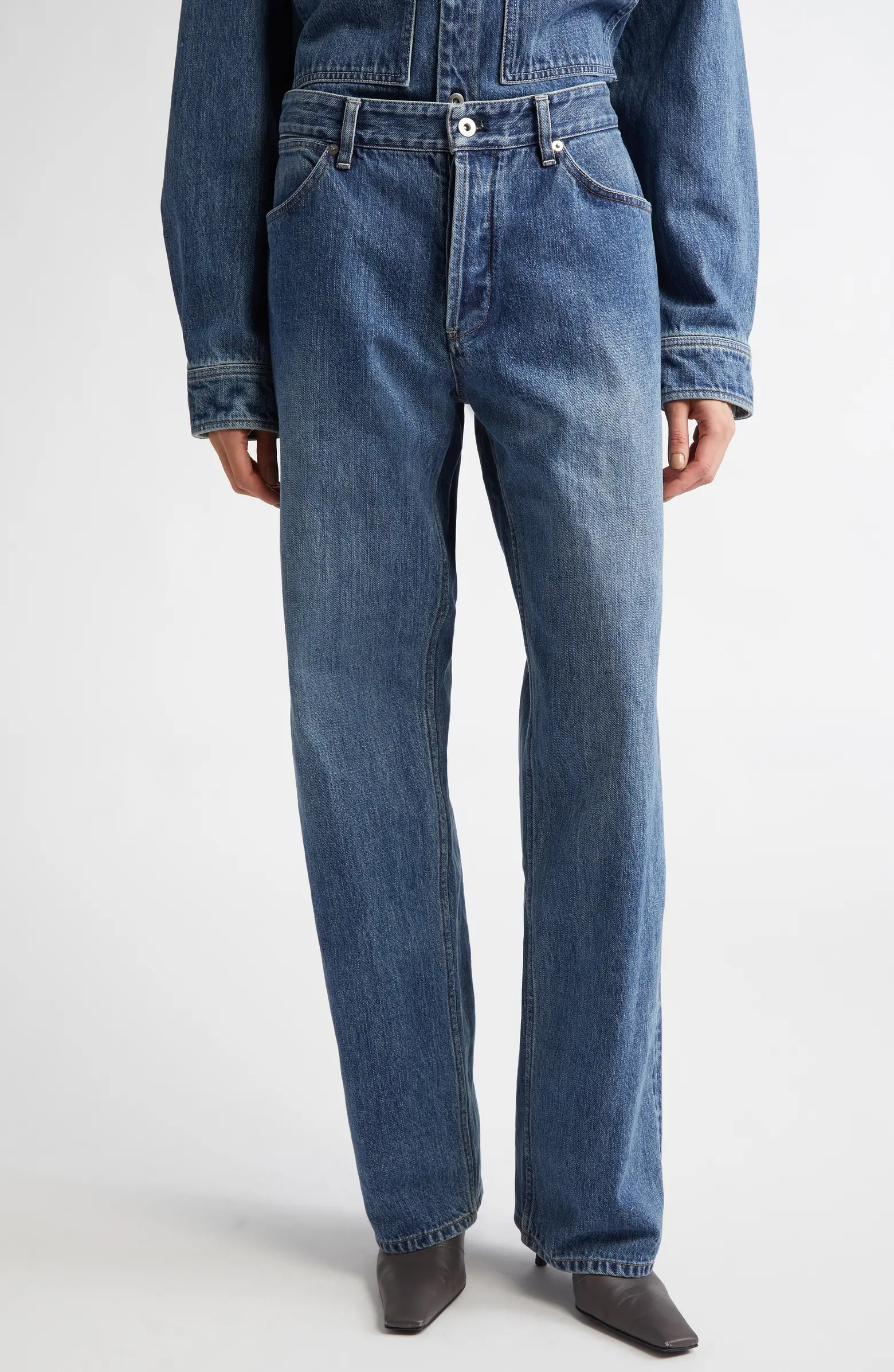 Jil Sander Regular Fit Selvedge Denim Jeans | Nordstrom | Nordstrom