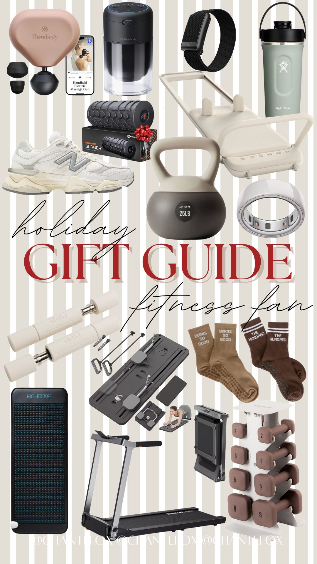 For the fitness lovers on your list, I rounded up the gifts they’ll actually use — from gear to recovery must-haves. Linking all the best picks on LTK!

#fitnessgifts #giftguide2025 #fitlifestyle #ltkholiday #workoutessentials #fitgiftideas #healthandwellness #gymgear #holidayinspo #ltkseason

#LTKGiftGuide #LTKCyberWeek #LTKfitnessgoals
