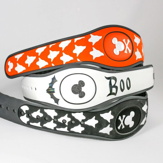Halloween Magic Band 2.0 - Ghost and Bat | Etsy (US)