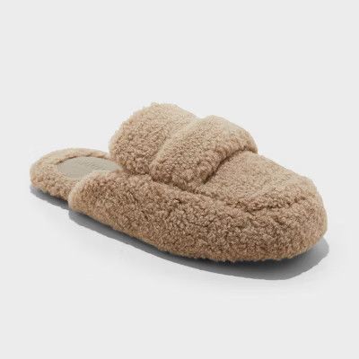 Women's Astoria Faux Shearling Loafer Slippers - Auden™ | Target