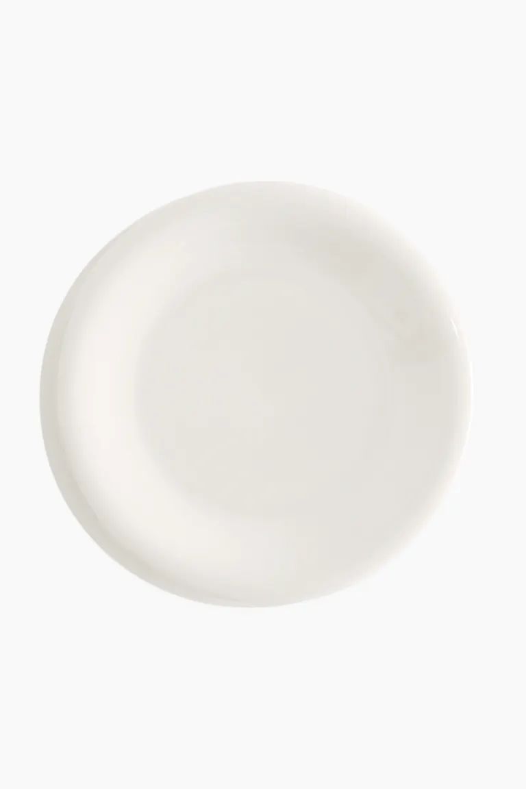 Stoneware Dinner Plate - White - Home All | H&M US | H&M (US + CA)