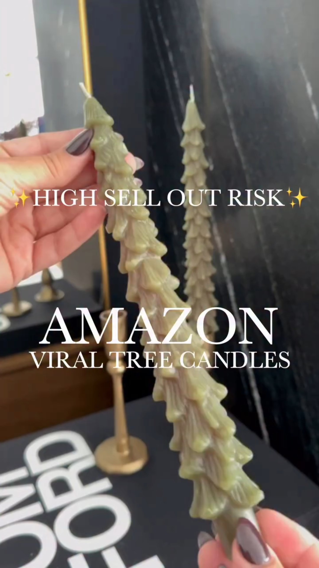 🌲viral Christmas tree candles ✨ ON SALE ✨ today 🌲

‼️High Sell Out Risk! These are the cutest holiday candles! The detail is so pretty. Available in 2 sizes and 9 colors! These are the evergreen 10 inch and I just ordered the eggnog with gold trim!

Amazon holiday decor 

#LTKSeasonal #LTKSaleAlert #LTKHome