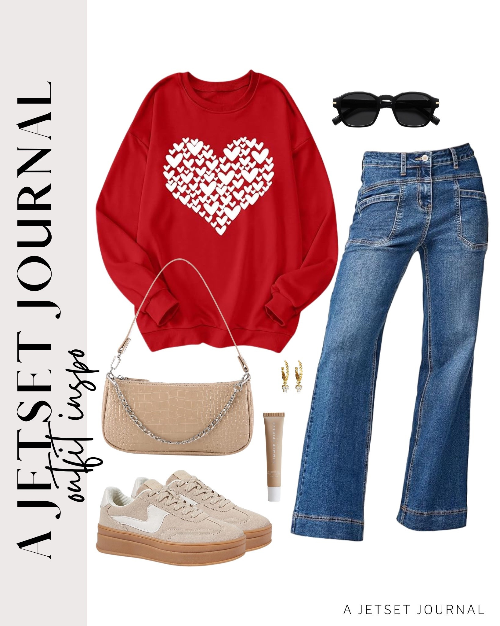 Looking for an easy way to add festive touch to your outfit this Valentine’s Day? These little details make it so fun.
platform sneakers, vday outfit, valentine sweatshirt, wide leg high waisted jeans,  trendy look, viral products, casual outfit idea, how to style, ways to style, amazon fashion, affordable style, shoe inspo, winter outfit, winter style

#LTKU #LTKBeauty #LTKSeasonal