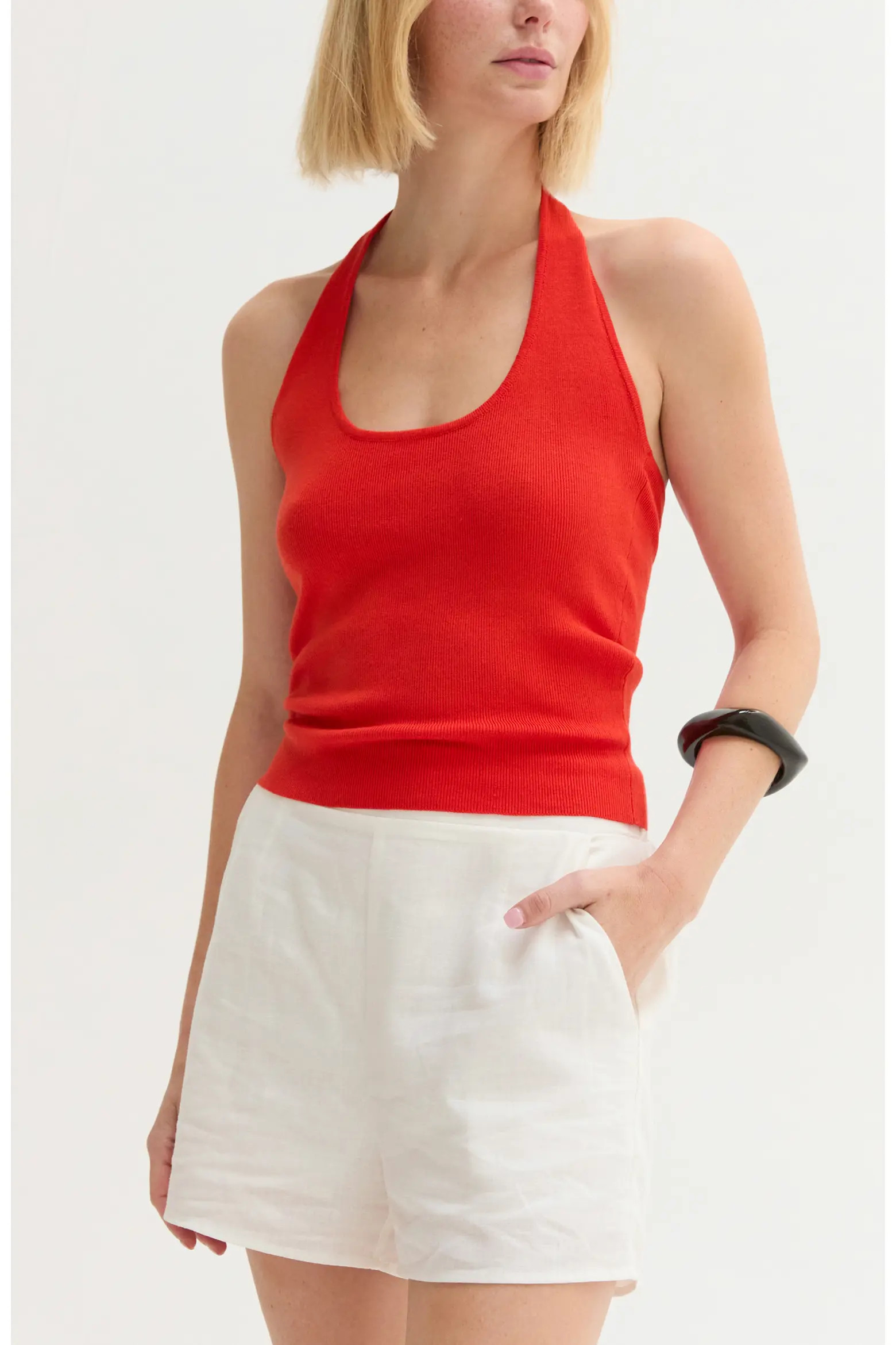 Halter Knit Top (Women) | Nordstrom | Nordstrom
