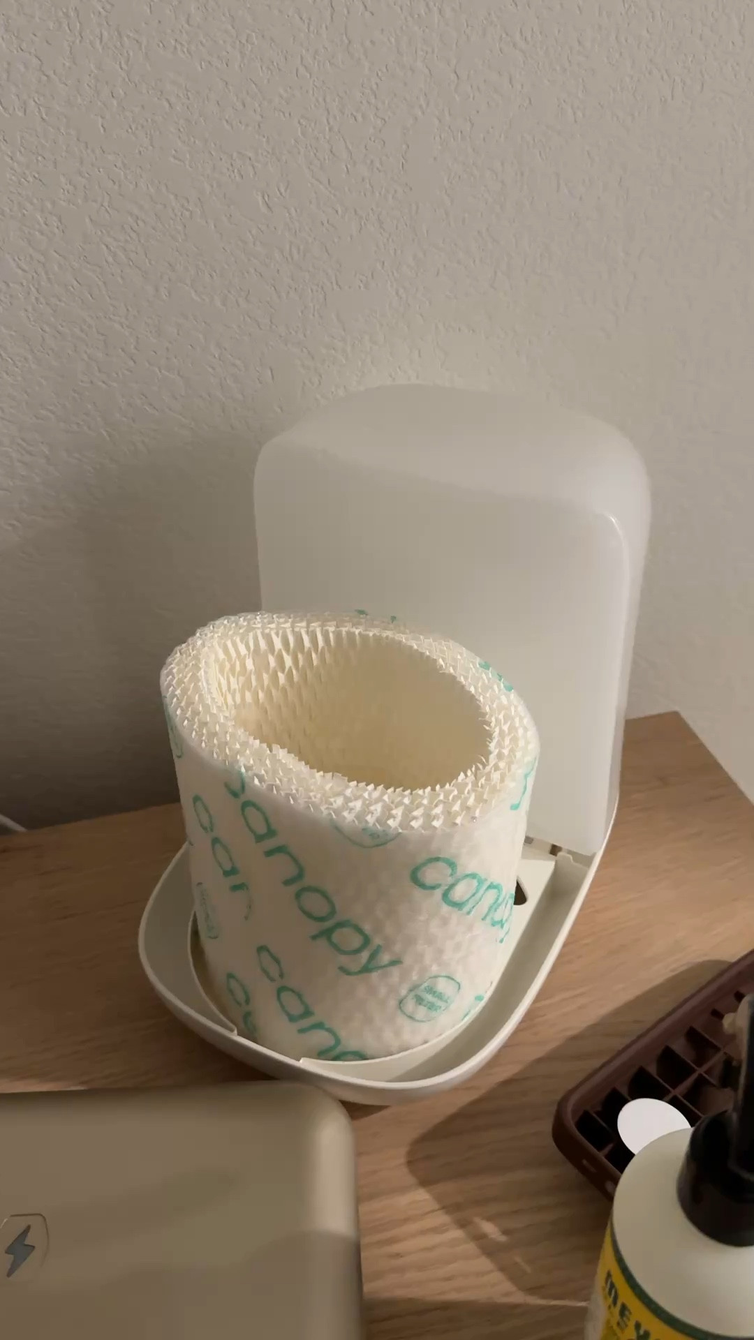 This is your reminder to change your filter throughout your house for your humidifier, purifiers and home filtration system if you have one