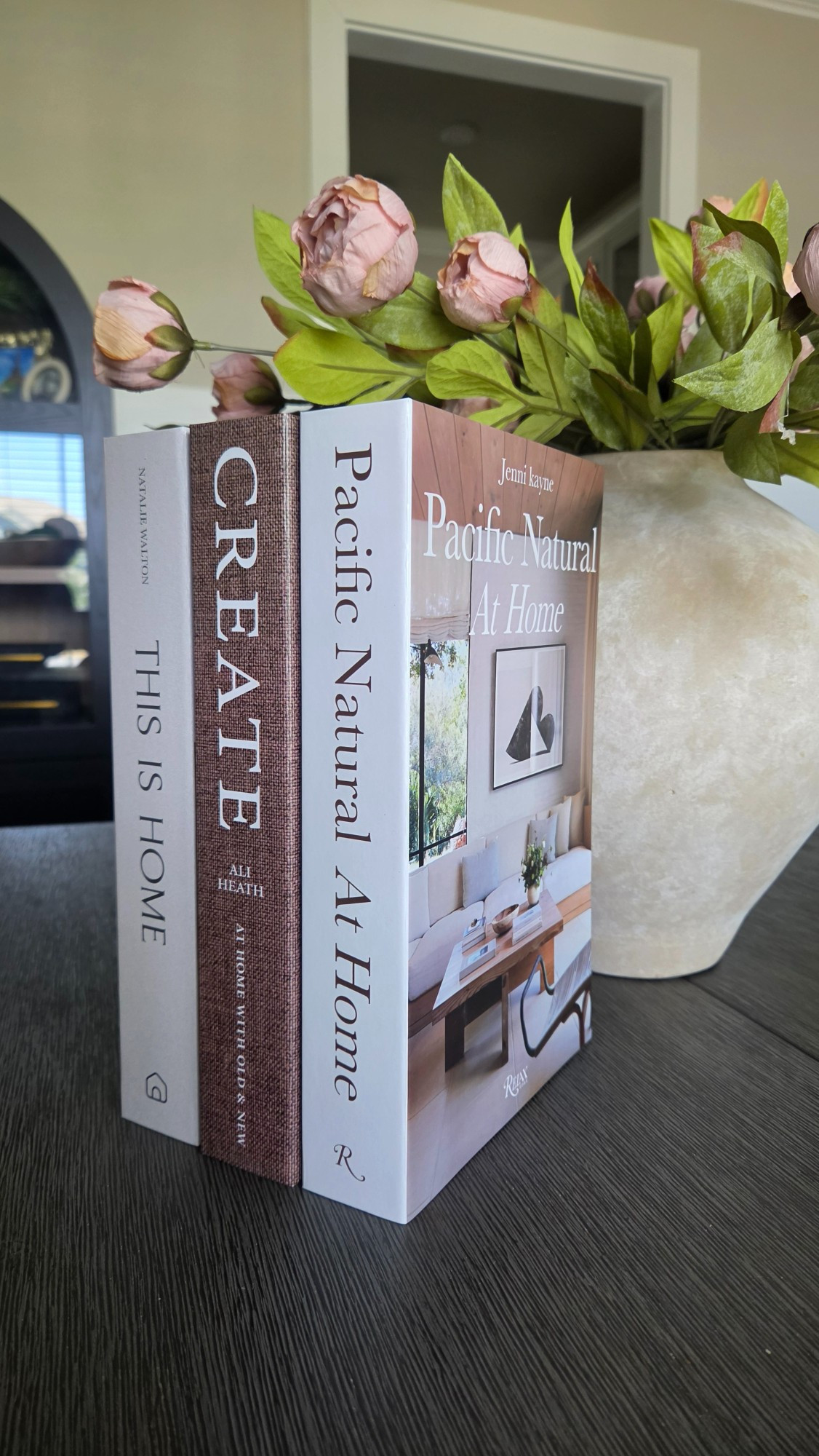These faux decorative books look so realistic but are a quarter of the price of a hardback book. Great hack for an affordable decor piece! 

#LTKHome #LTKSeasonal