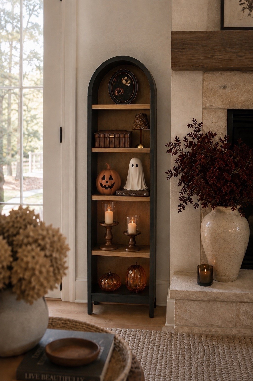 This little arched shelf is officially ready for fall 🤎🍂 Found so many cute Walmart pieces that work perfectly with my everyday decor—just enough seasonal without taking over the whole space.
#WalmartFinds #FallDecorIdeas #FallHomeDecor #ModernOrganicDecor

#LTKSaleAlert #LTKSeasonal #LTKHome
