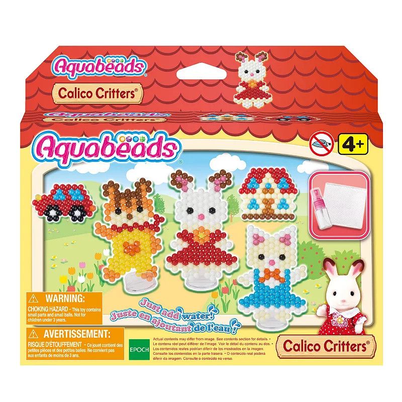Aquabeads Calico Critters Character Set Complete Arts & Crafts Bead Kit, Multi | Kohl's