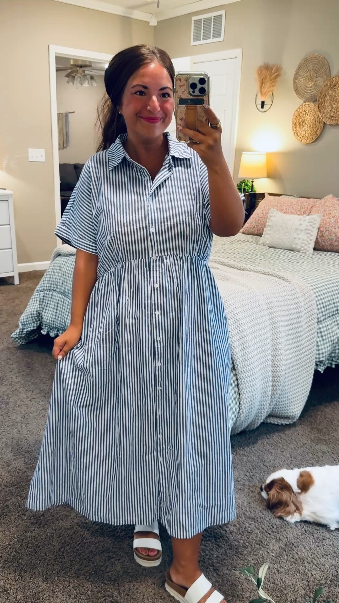 This striped Amazon dress is such an easy, comfortable choice for a busy day at school! 📚✏️🤍


sandals: fit true to size // wearing a 5
dress: fits true to size // wearing a large 

 #LTKootd #LTKMidsize #LTKWorkwear