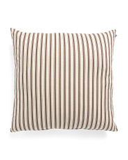 Made In Usa 22x22 Farmhouse Striped Pillow | Home | Marshalls | Marshalls