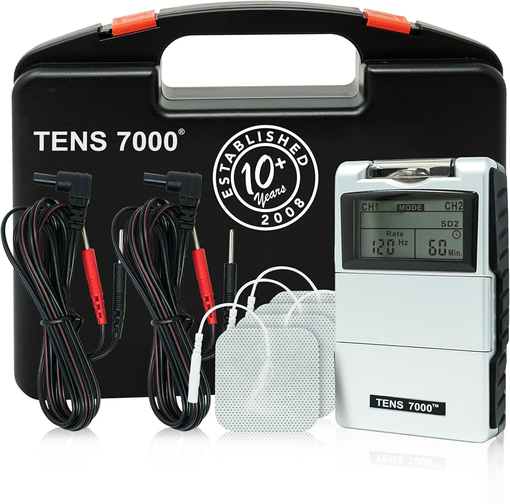 TENS 7000 Digital TENS Unit with Accessories - TENS Unit Muscle Stimulator for Back Pain Relief, ... | Amazon (US)