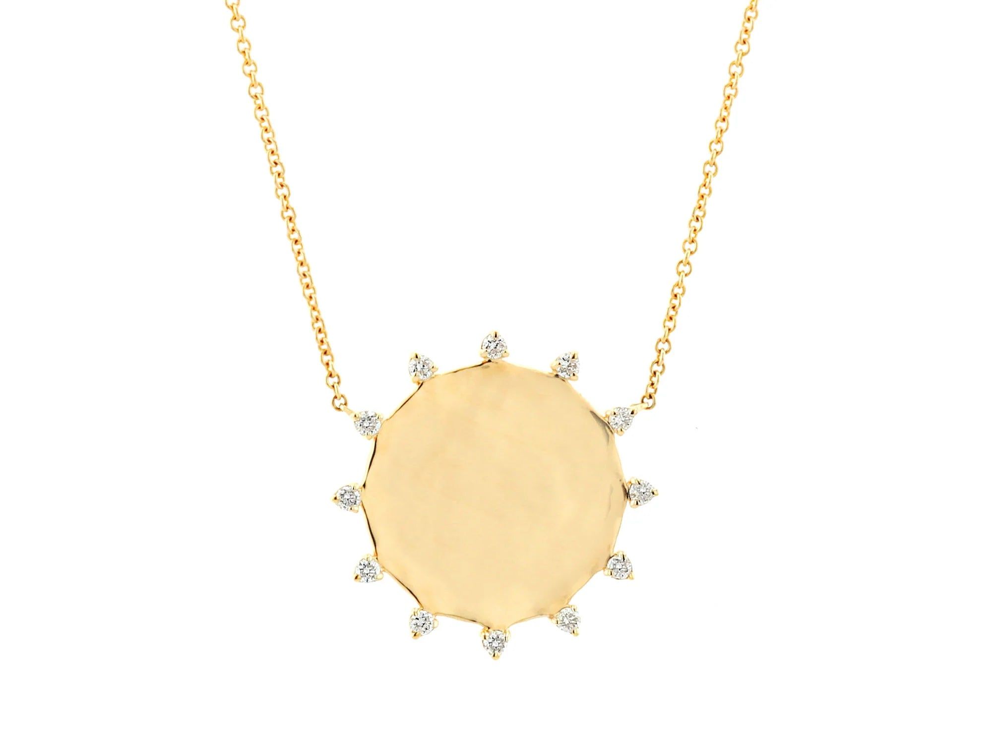 Diamond Sun Necklace | Monarch Market