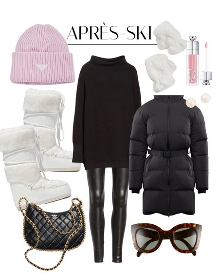 Après Ski outfit idea. I love this oversized sweater and faux fur boots. 

#LTKSeasonal #LTKstyletip #LTKtravel