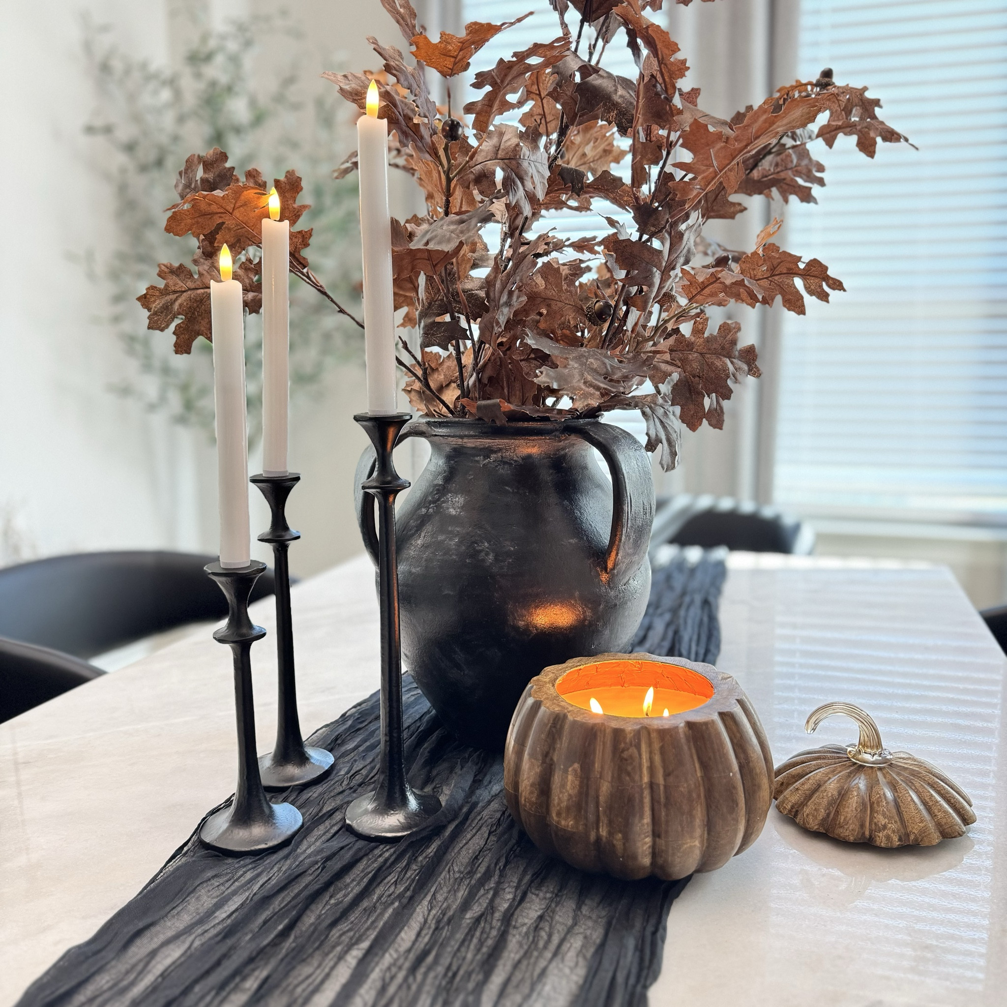 Beautiful fall dining table decor🍁🍂

#LTKSeasonal #LTKVideo #LTKHome