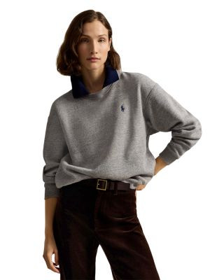 Polo Collar Fleece Sweatshirt | Bloomingdale's (US)