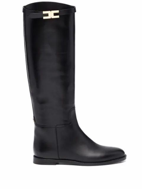 leather riding boots | Farfetch (UK)