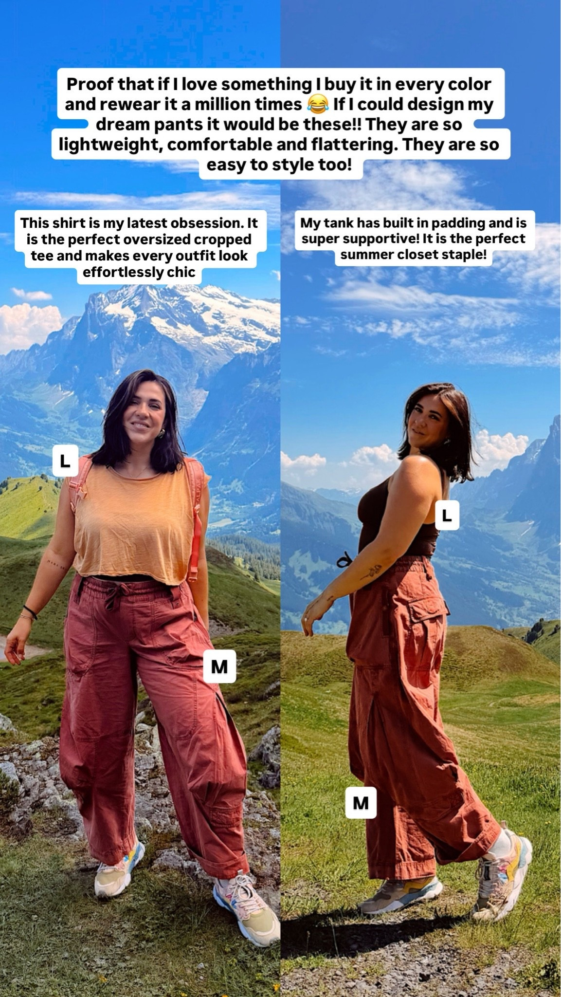 Outfit repeater
My favorite pants that I have in every color and am constantly grabbing for.
This shirt and tank are the perfect summer staples!
Size L in tops and M in pants

#LTKootd #LTKSeasonal #LTKMidsize