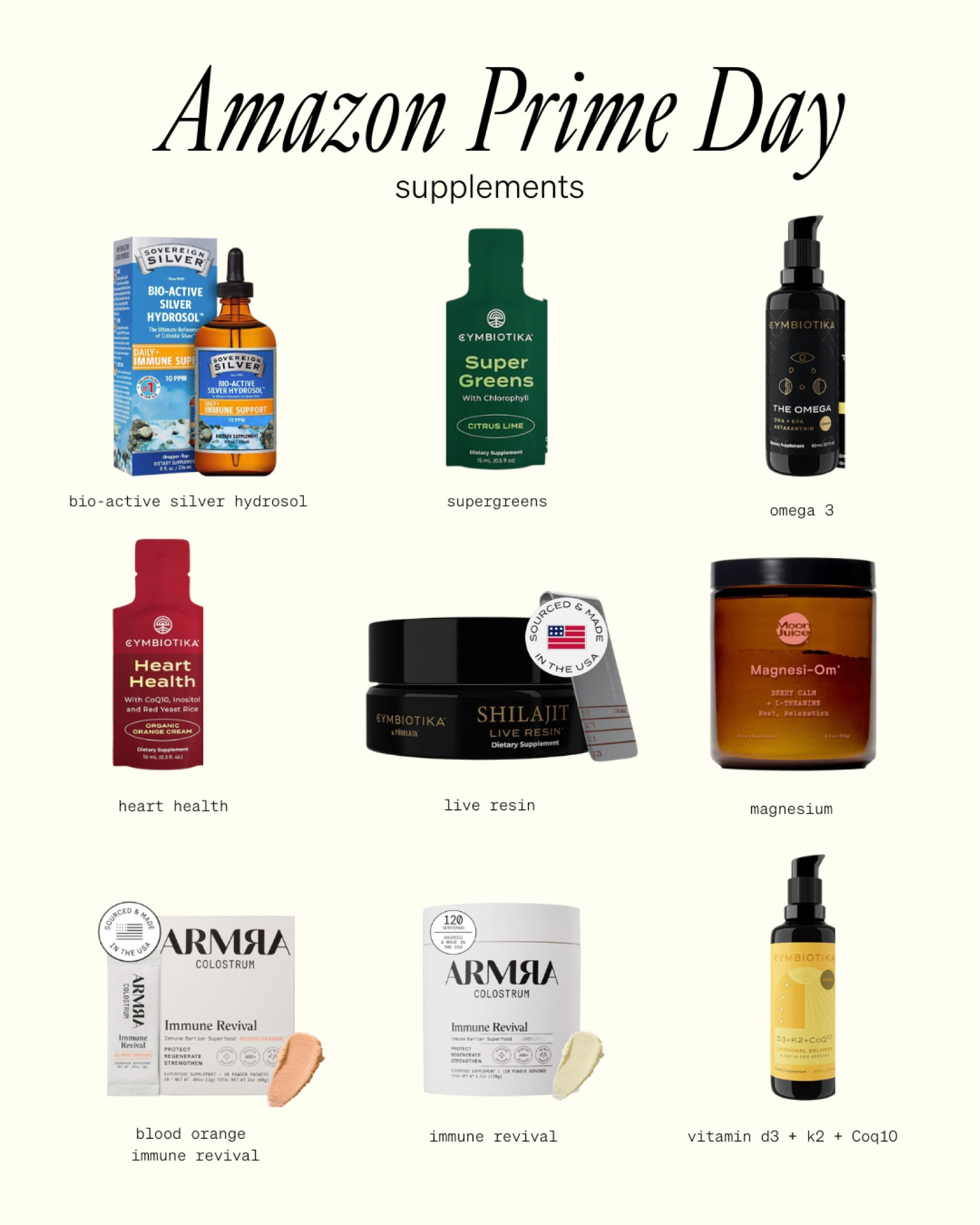 Amazon Prime Day: supplements